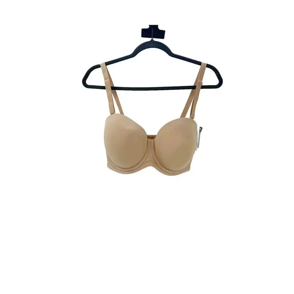 Wacoal 854199 Red Carpet Strapless Underwire Convertible Bra Nude Size 34G NWT